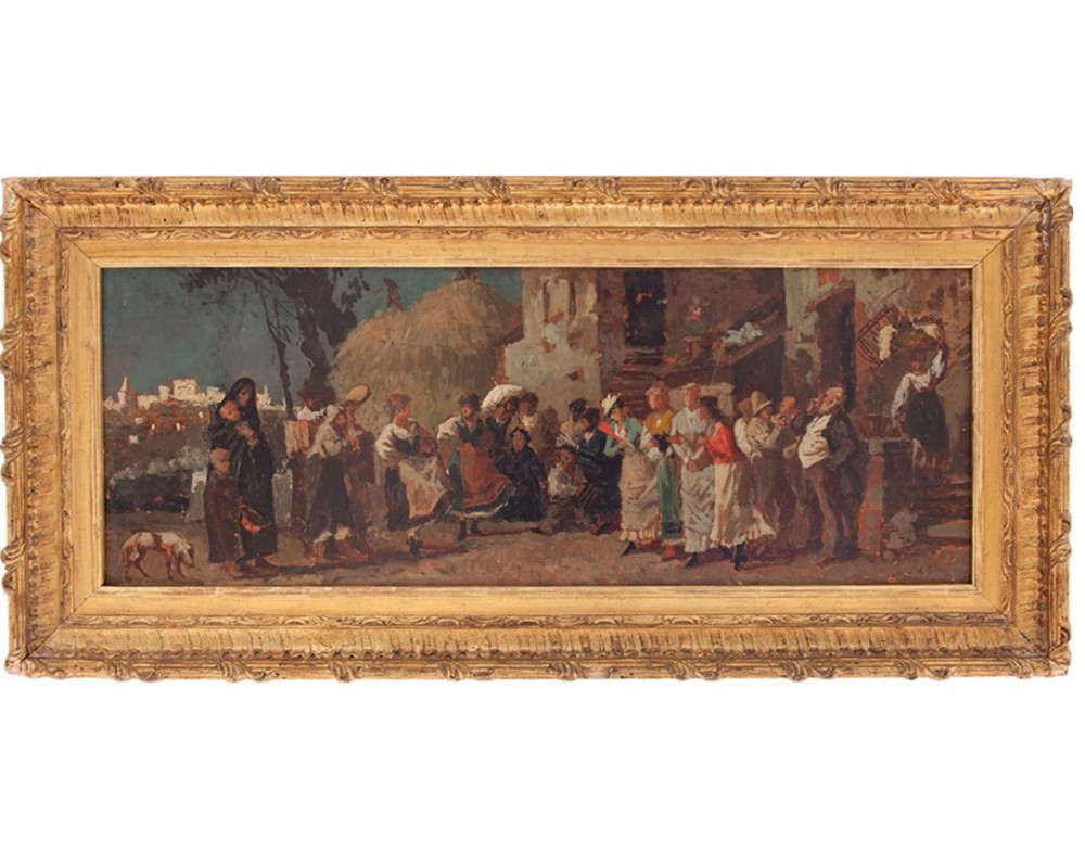 annibale brugnoli: Festa di paese