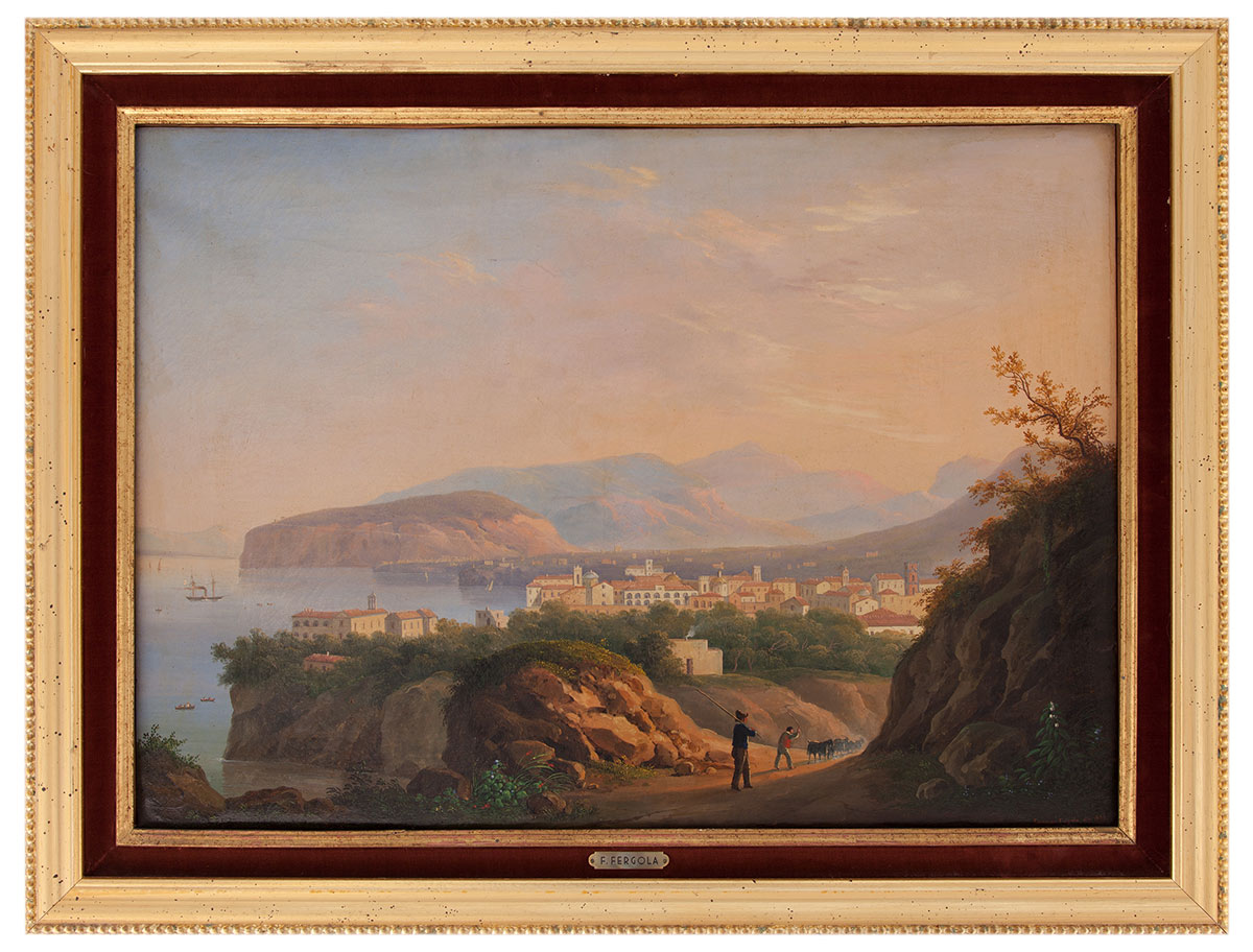 francesco fergola: Veduta di Sorrento