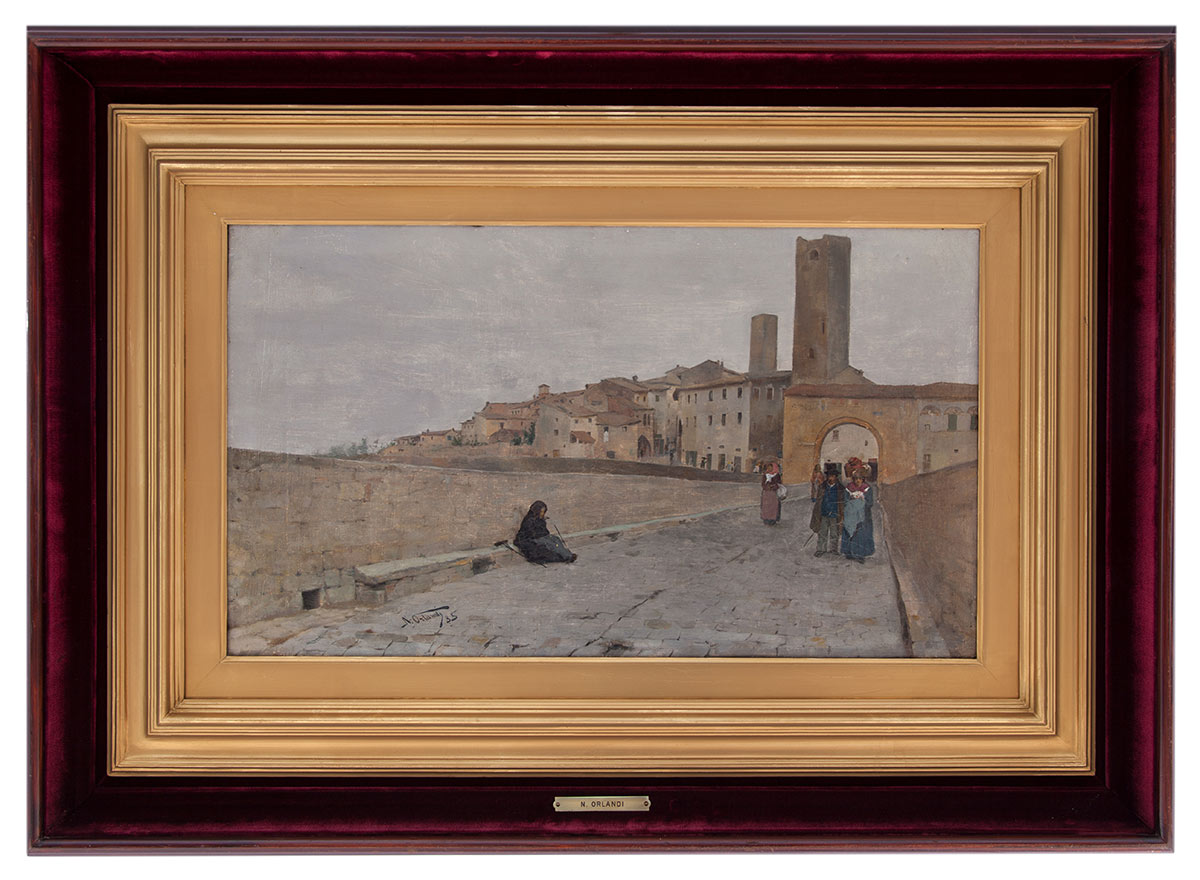 nazzareno orlandi: Porta Cappuccina Ascoli Piceno 1885