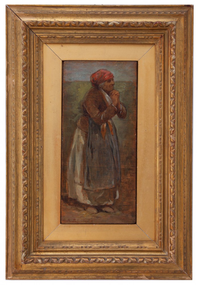 raffaello gambogi: L'emigrante
