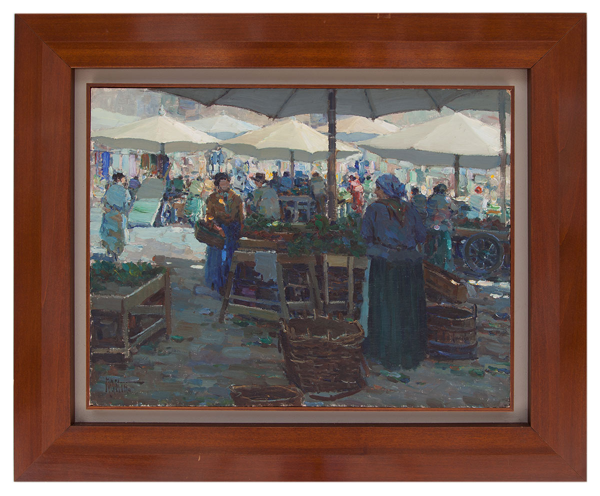 vittorio nattino: Il mercato cittadino