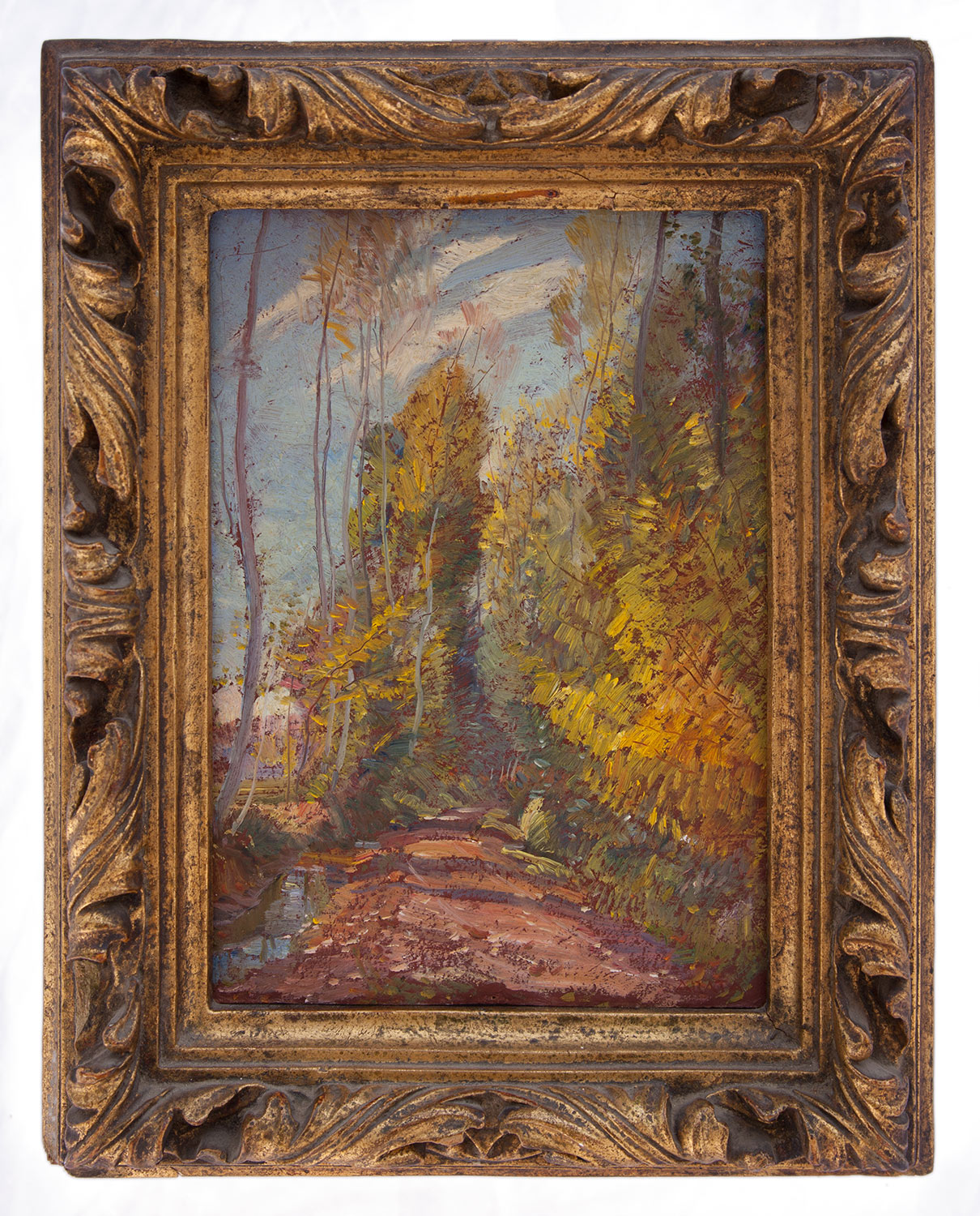 francesco arata: Stradina di campagna