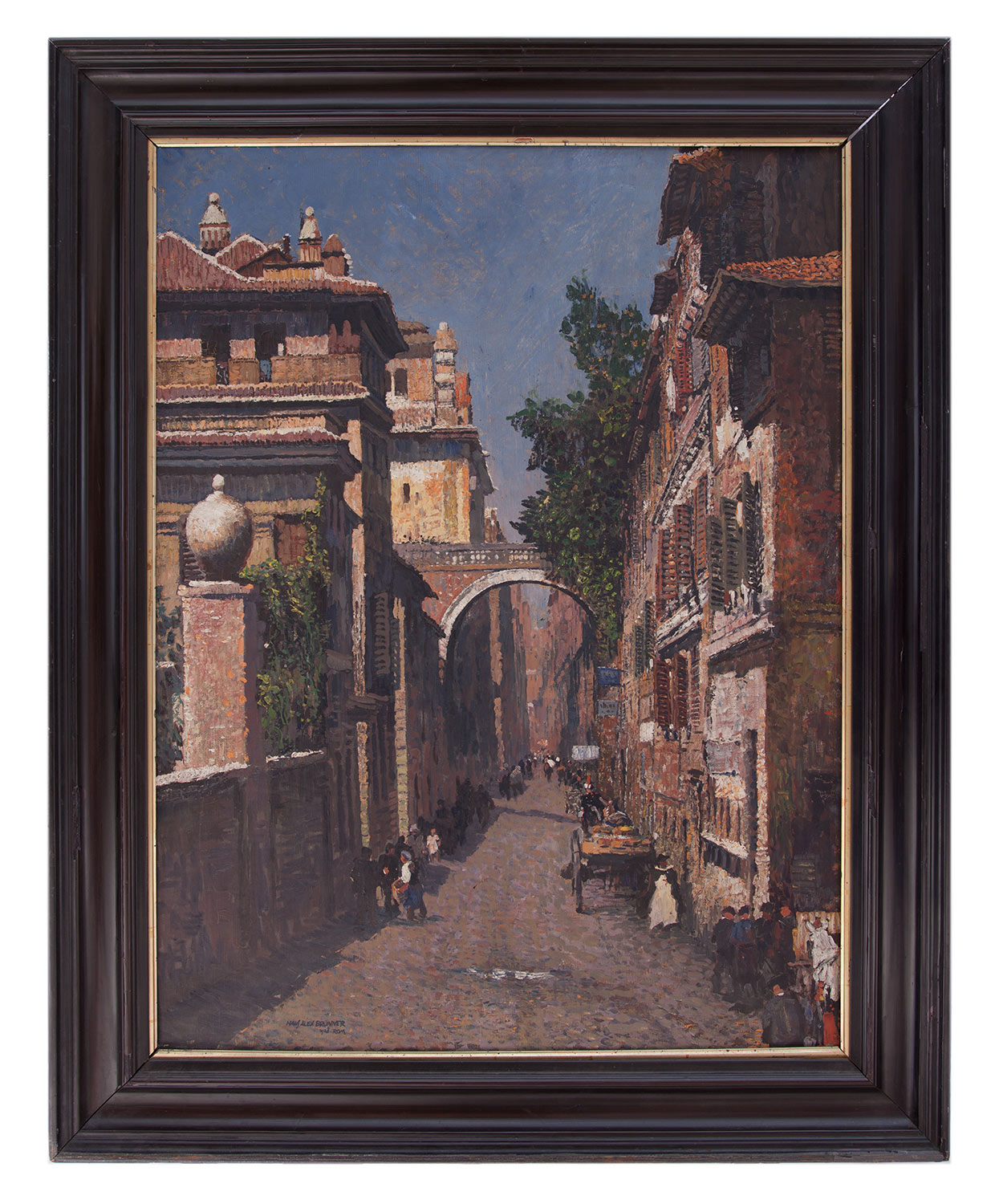 hans alexander brunner: Via Gaeta, Roma