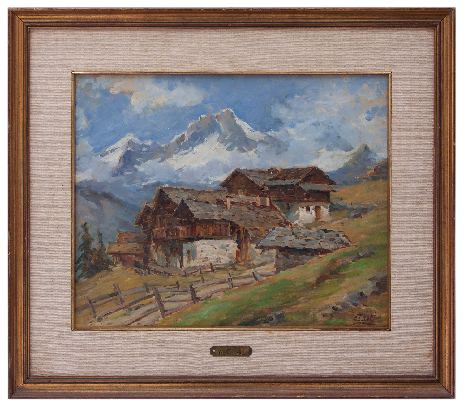 lucia crotti: Baite sopra Champoluc, Valle d'Aosta
