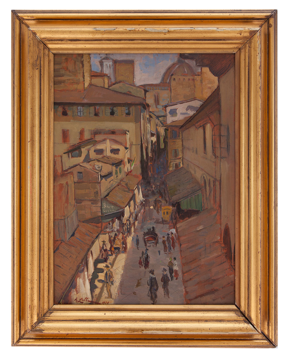 aleardo lalli: Firenze, via dei Calzaiuoli