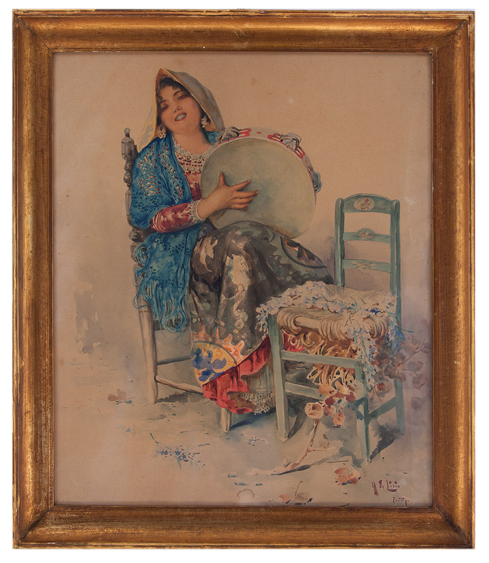 arnaldo de lisio: Suonando il tamburello