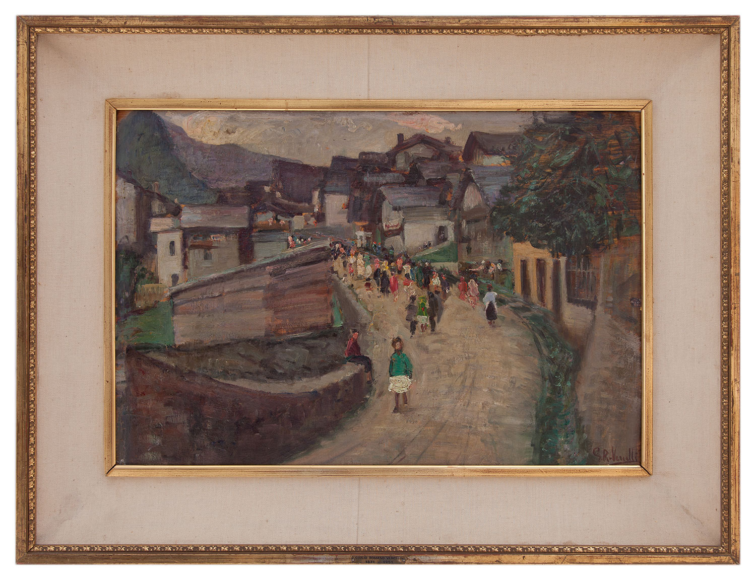 giulio romano vercelli: Passeggiando in paese