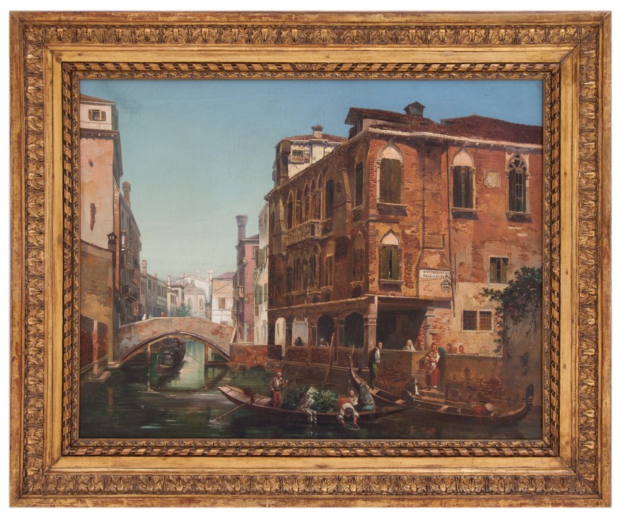 achille battistuzzi: Palazzo Benedetti Venezia, Sottoportego della Guerra