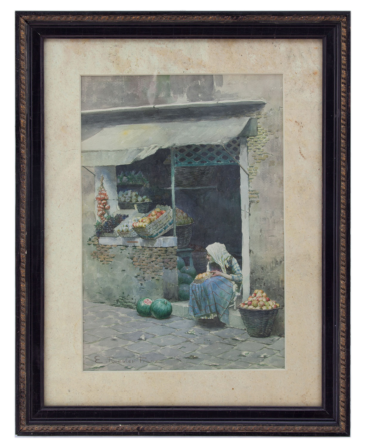 ettore roesler franz: La fruttivendola