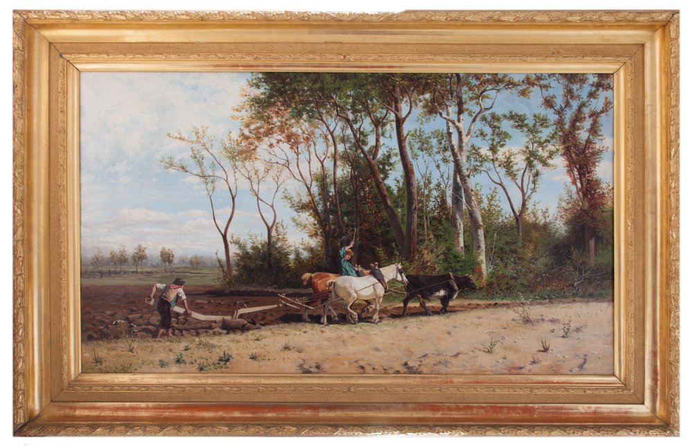 luigi steffani: La trebbiatura 