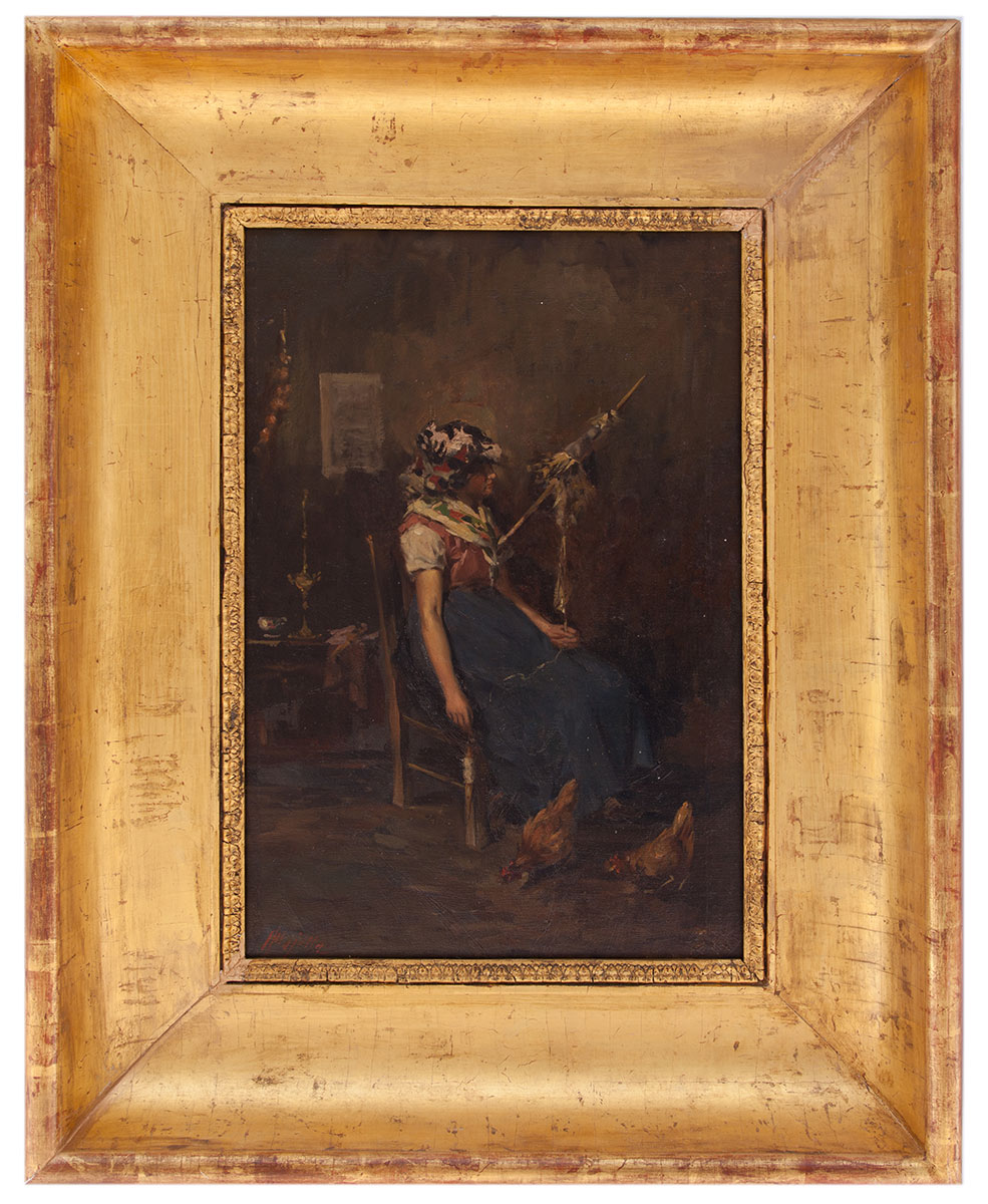 pietro pajetta: La filatrice