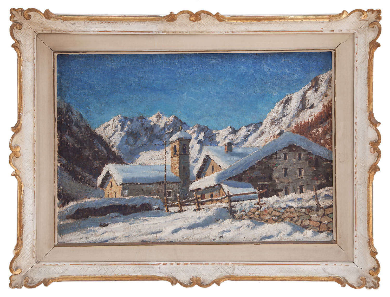 pietro boyer: Giornata di sole dopo la copiosa nevicata