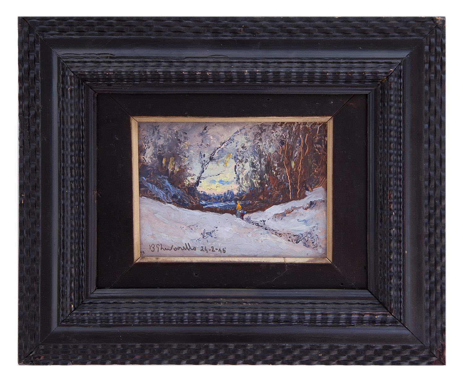benedetto ghivarello: Neve lungo il cammino