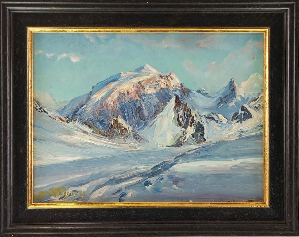 paolo punzo: Cime innevate