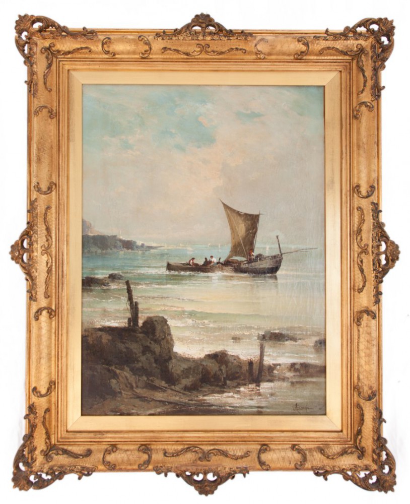 achille savoia: Pescatori in Liguria