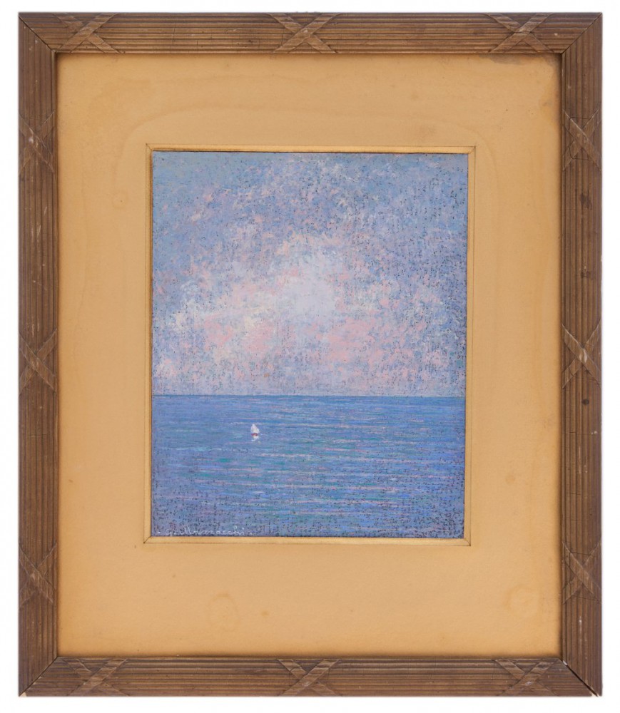 guido mazzocchi: Marina con vela