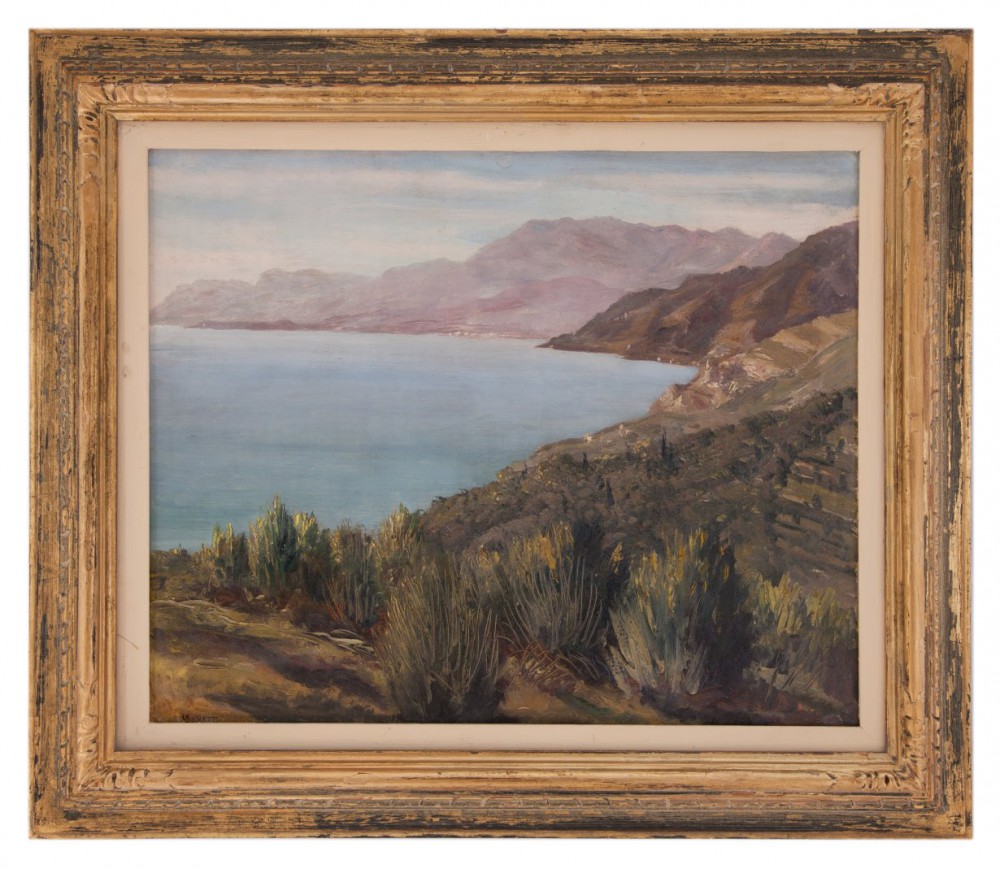 vittorio bonatti: Bordighera, la conca di  Ventimiglia 1938
