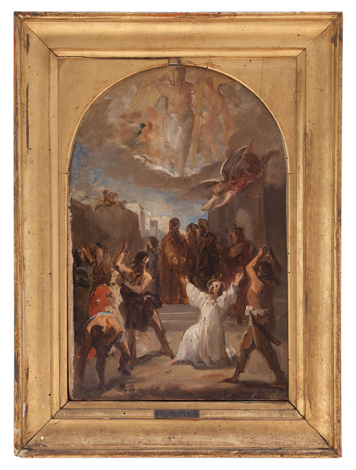 francesco podesti: Martirio