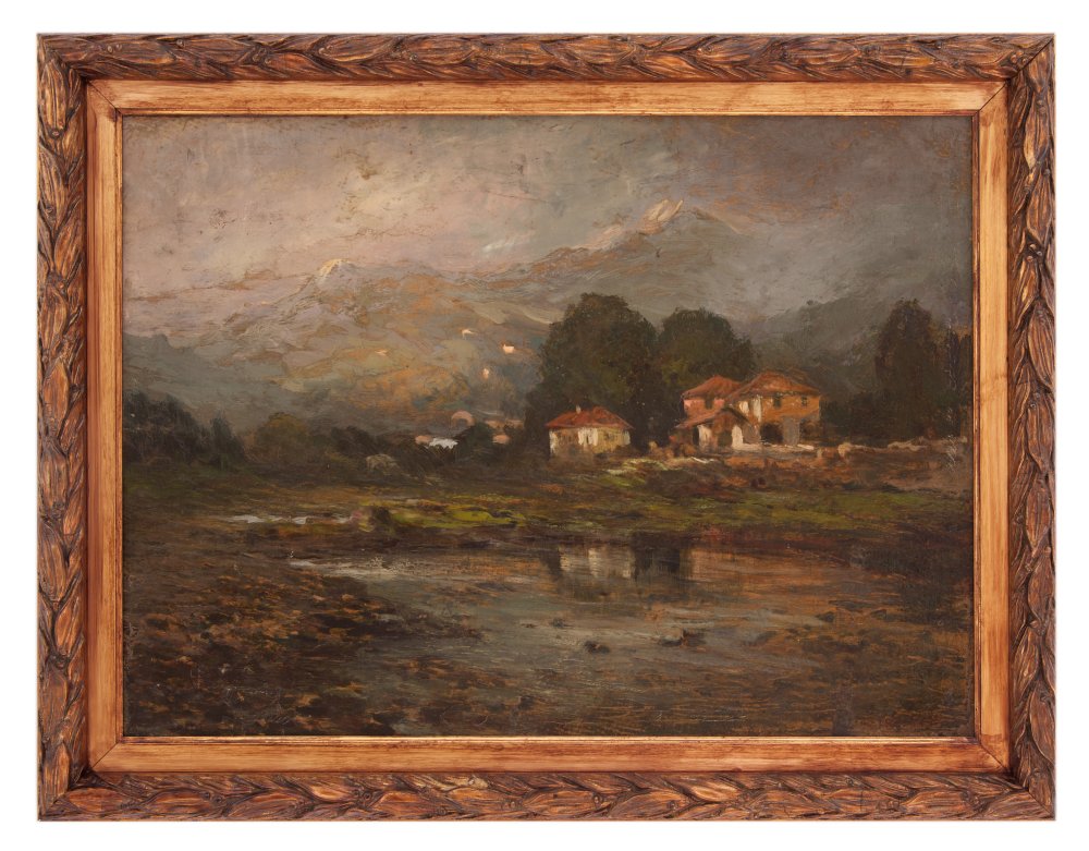 giuseppe miti zanetti: Paesaggio 