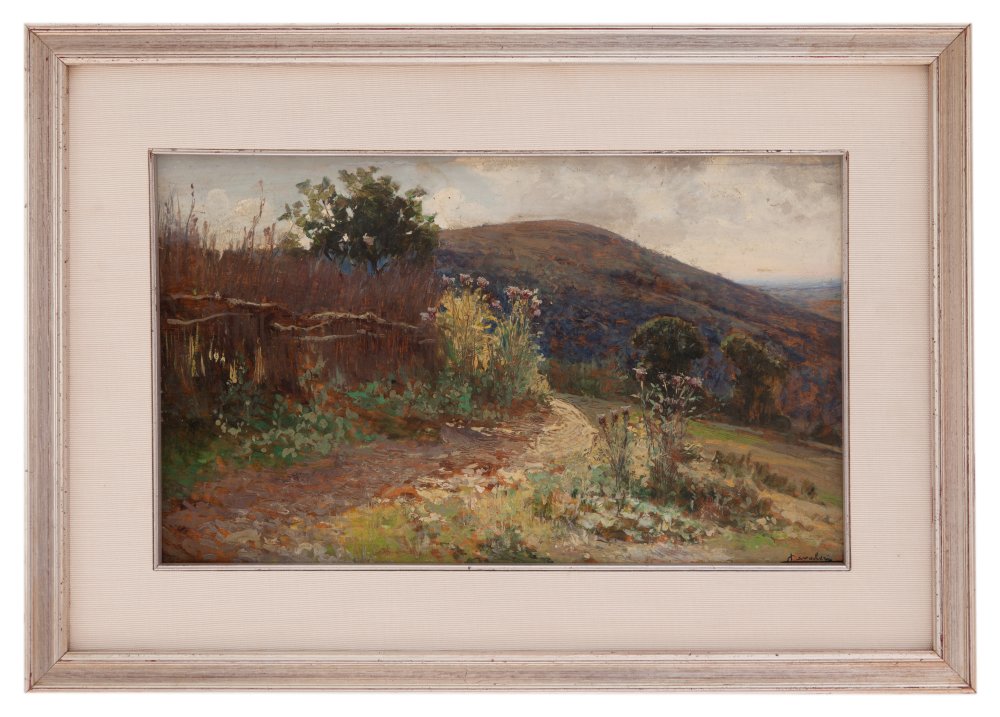 ludovico cavaleri: Sentiero alpestre