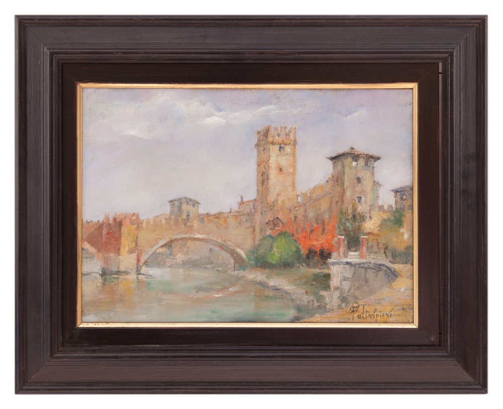 oreste paltrinieri: Ponte di Castelvecchio a Verona