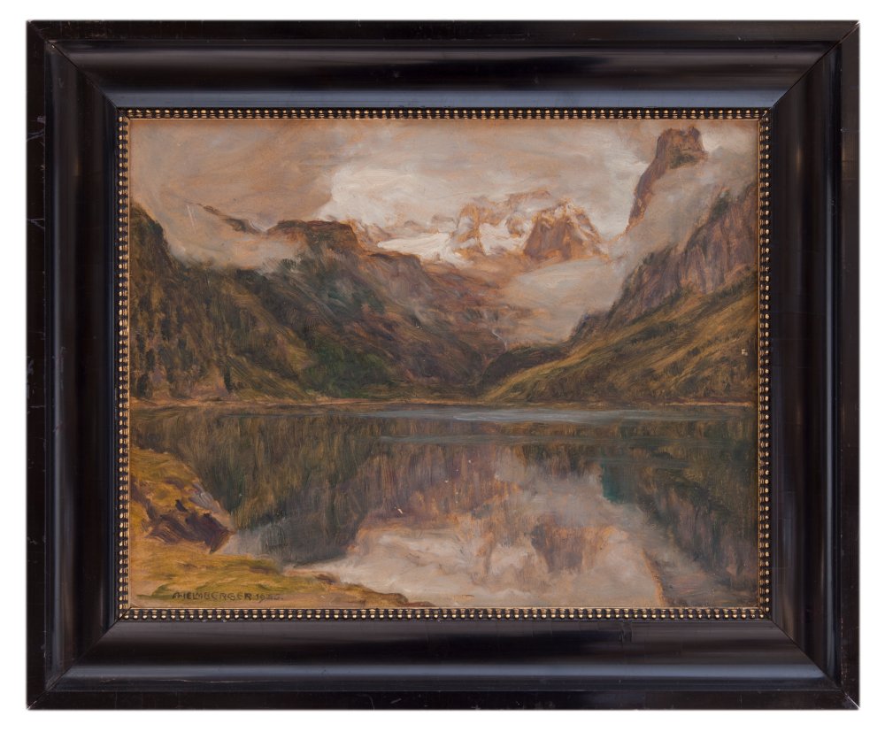 adolf helmberger: Gosausee (lago di Gosau)