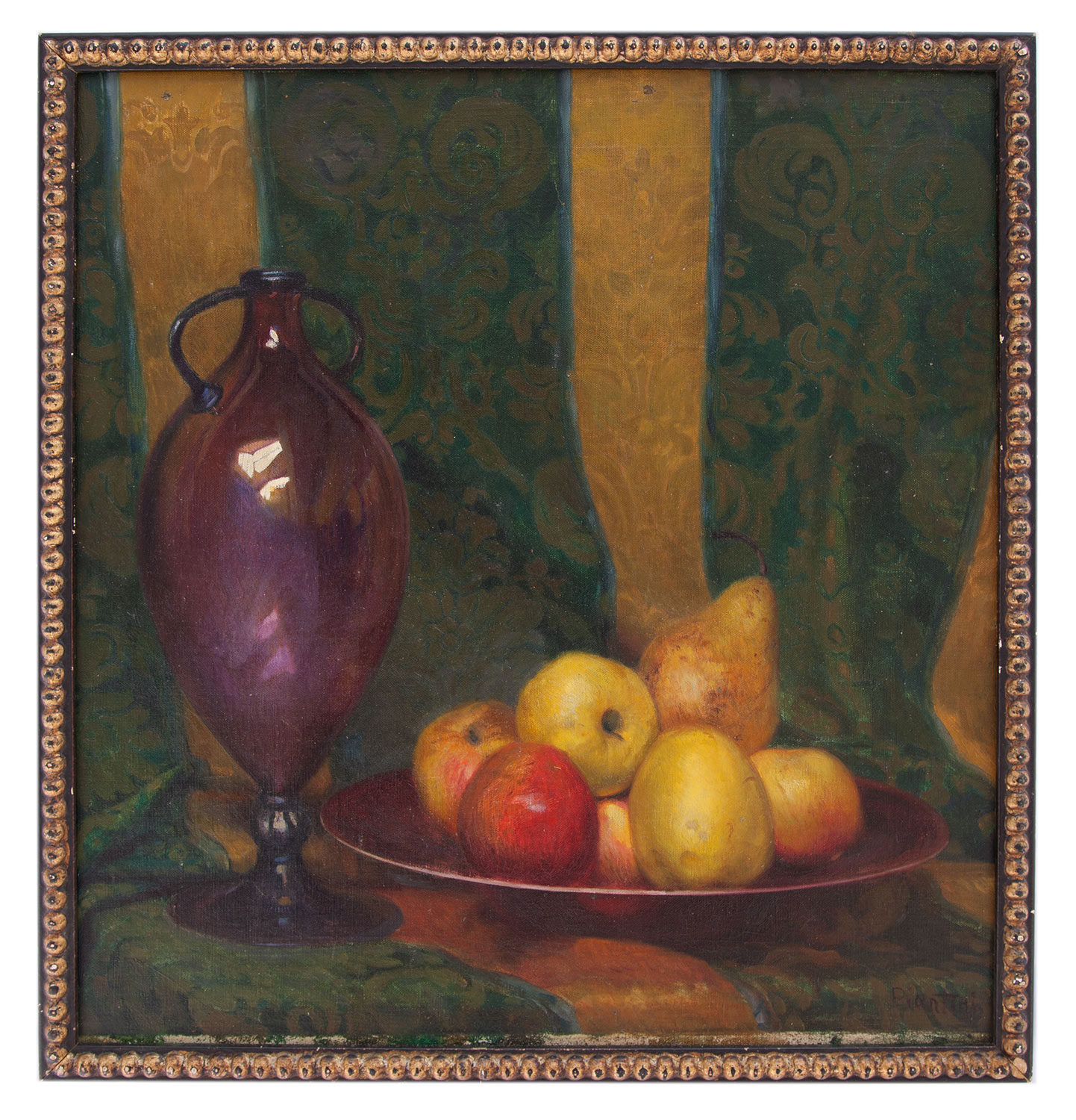 aldo piantini: Natura morta con frutta