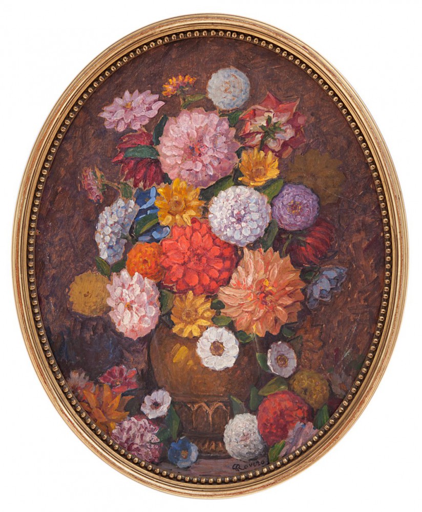 giovanni rovero: Vaso di fiori