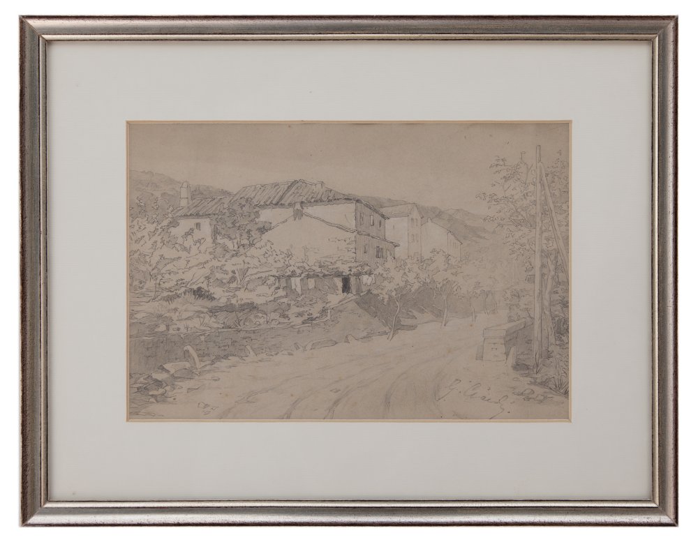 guglielmo ciardi: Strada di paese