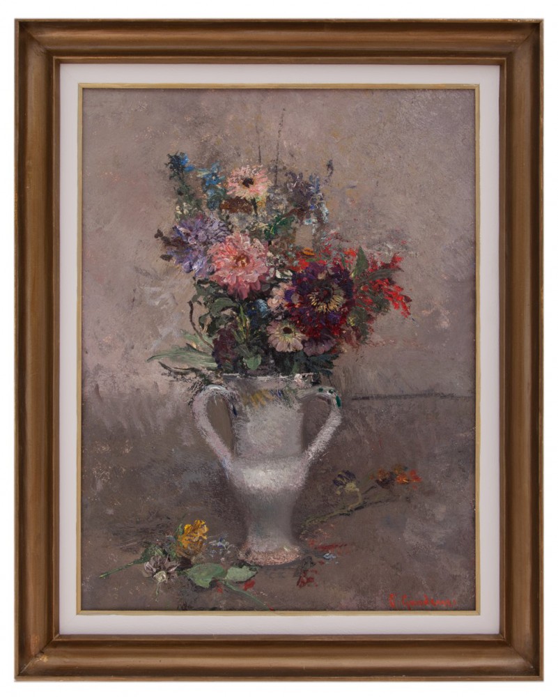 pietro gaudenzi: Vaso di fiori 