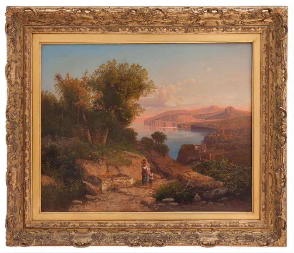 nicola palizzi: Veduta di Sorrento