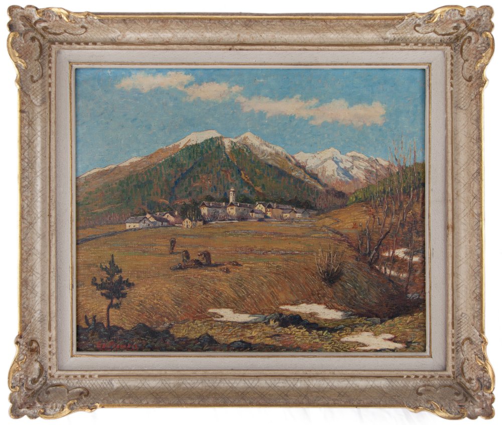 severino ferraris: Fine di marzo (Val d'Ossola) 