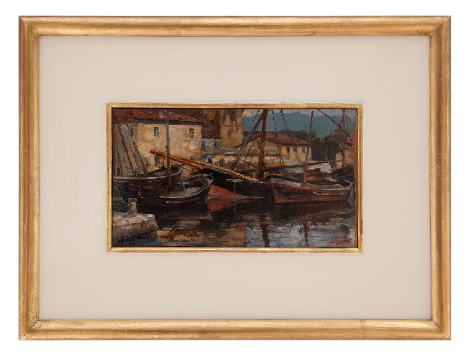 antonio salvetti: Il porto di Livorno 