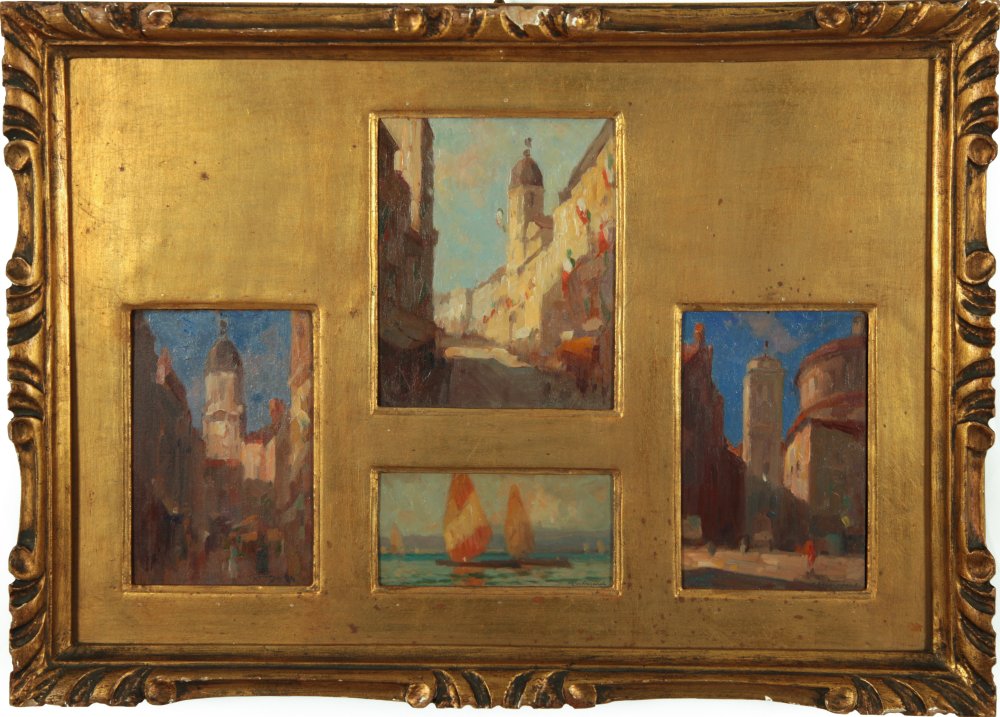 carlo ostrogovich: 4 impressioni della citt� di Fiume 