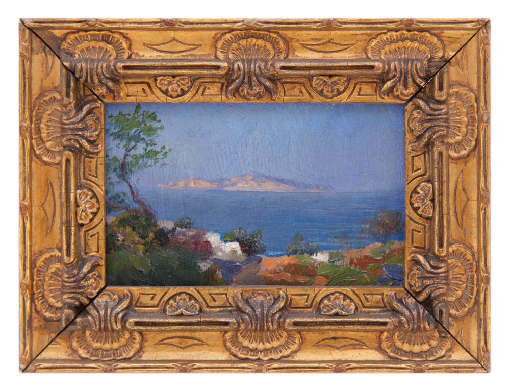 carlo brancaccio: Veduta di Ischia