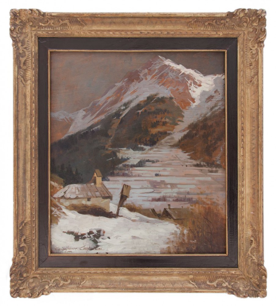gianfranco campestrini: Val Venosta, nevicata