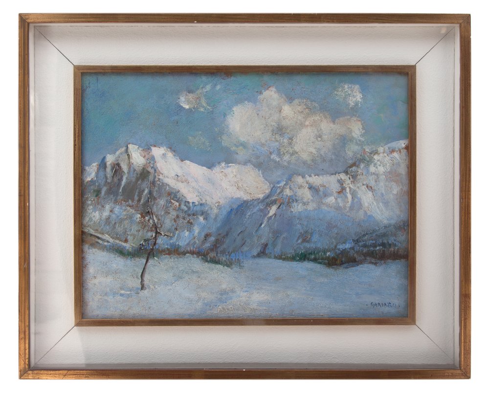 pier antonio gariazzo: Paesaggio innevato