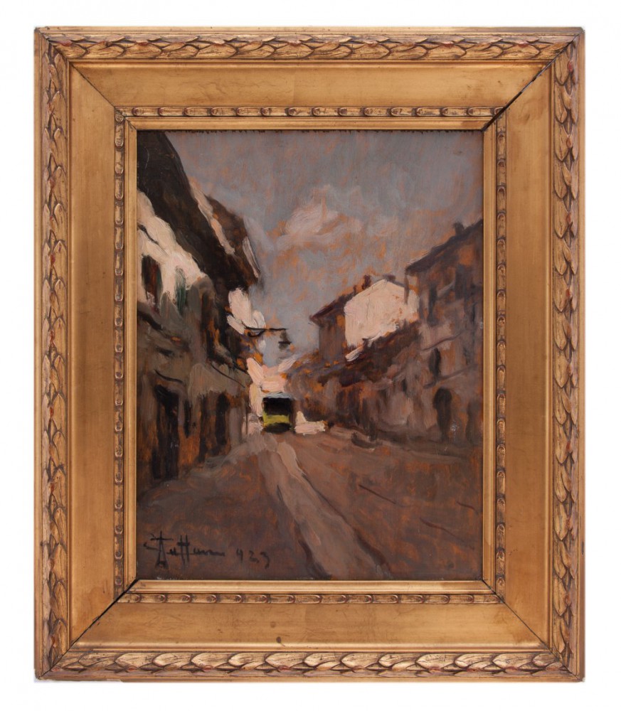 achille cattaneo: Via Canonica, Milano