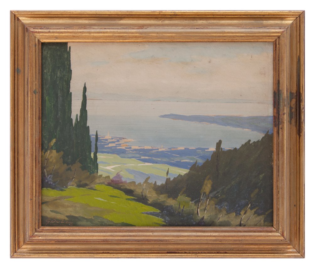 gino de lai: Il golfo di Salo'  lago di Garda