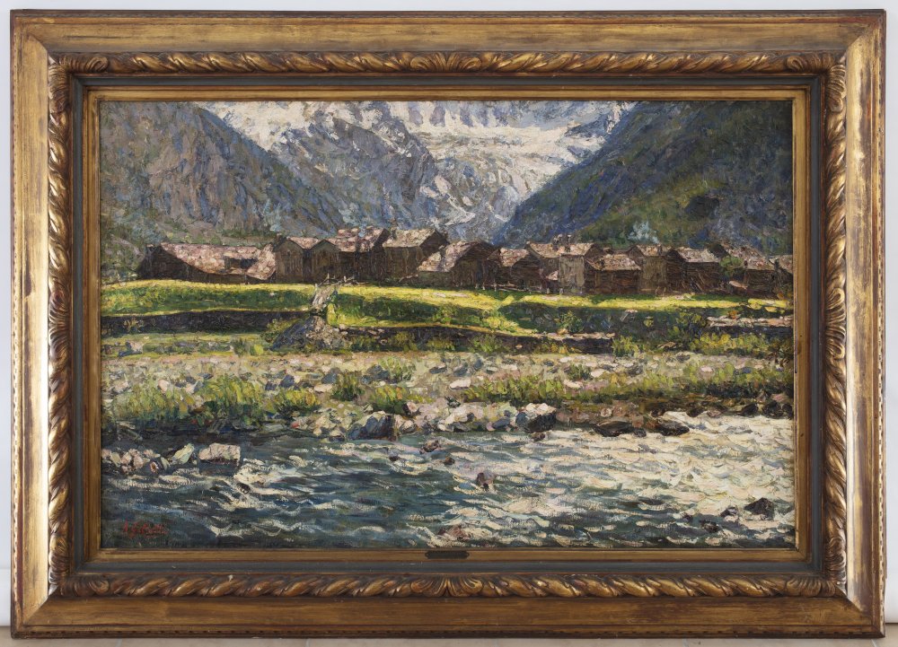 alessandro gallotti: Casolari di montagna a Lillaz, frazione di Cogne
