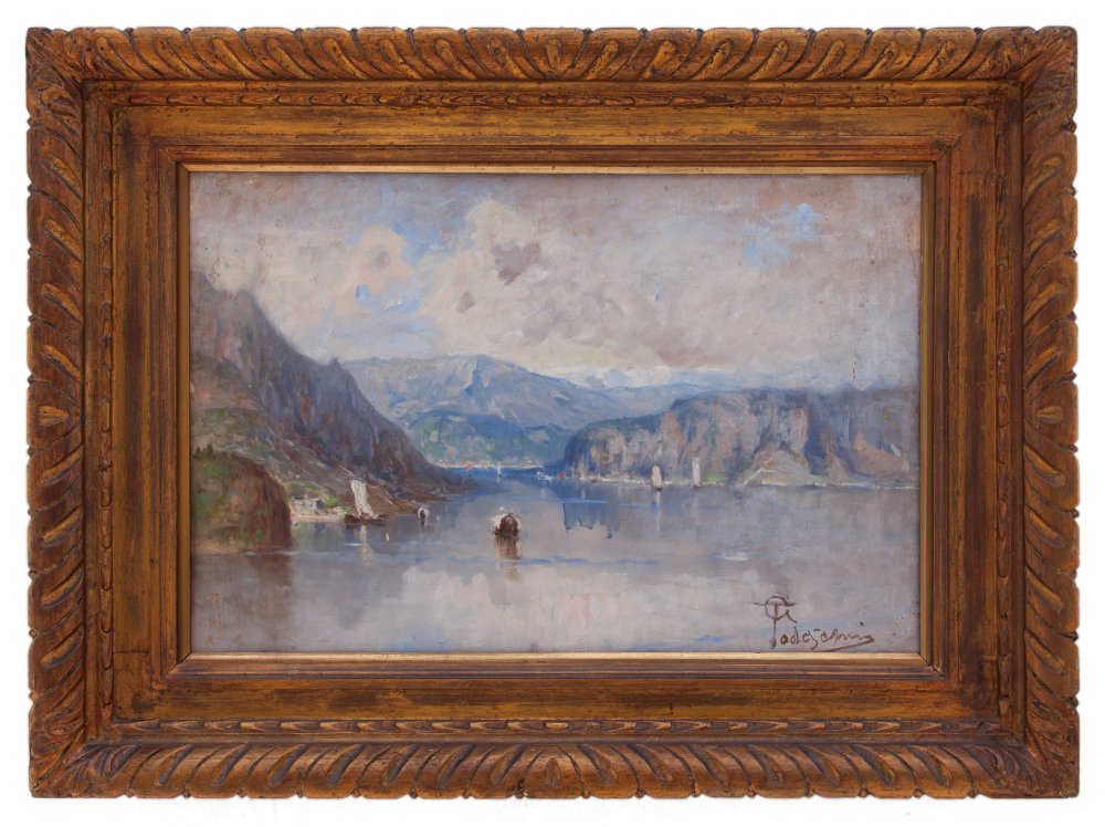giovanni battista todeschini: Lago di Como
