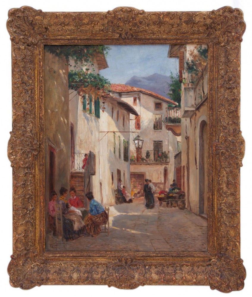 richard lipps: Vicolo Casella a Malcesine 