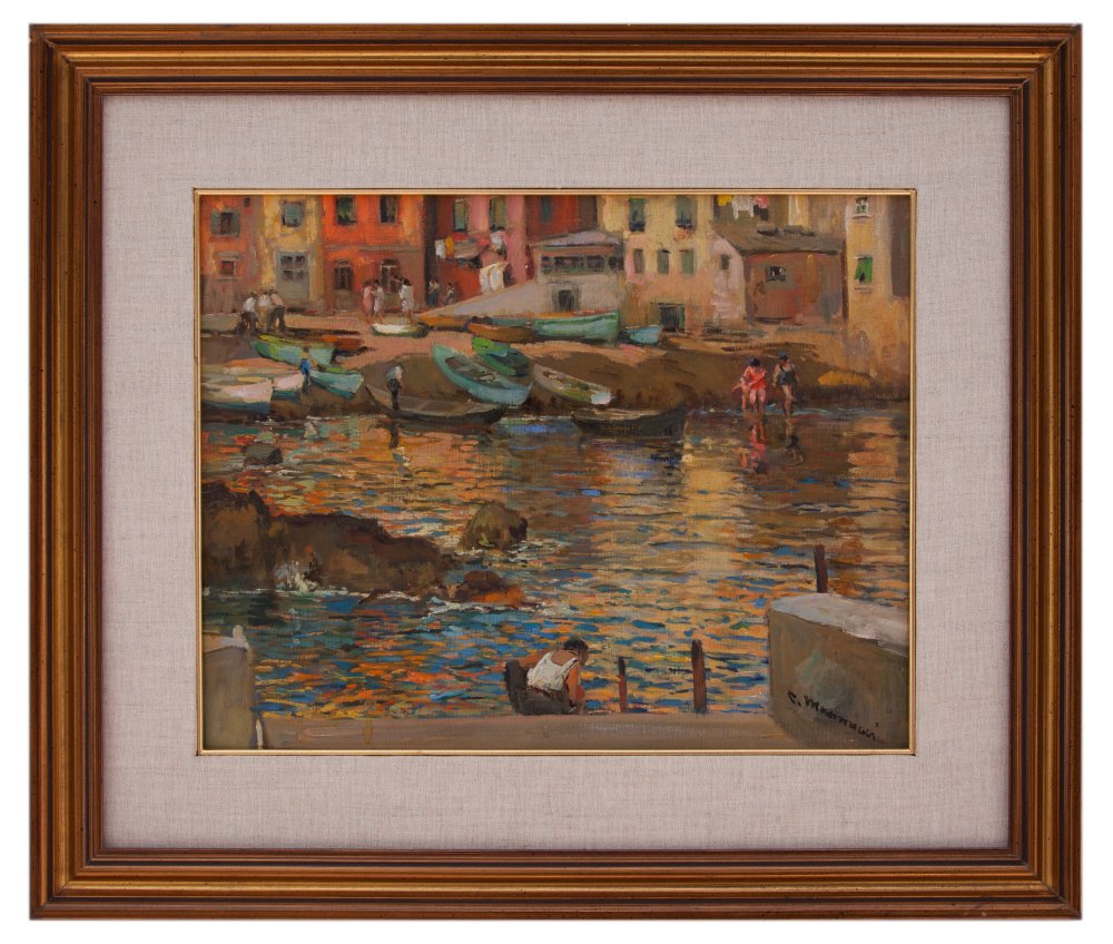 cipriano mannucci: Porticciolo marino