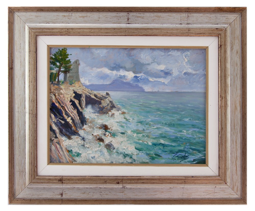 giovanni governato: Torre di Gropallo e monte di Portofino