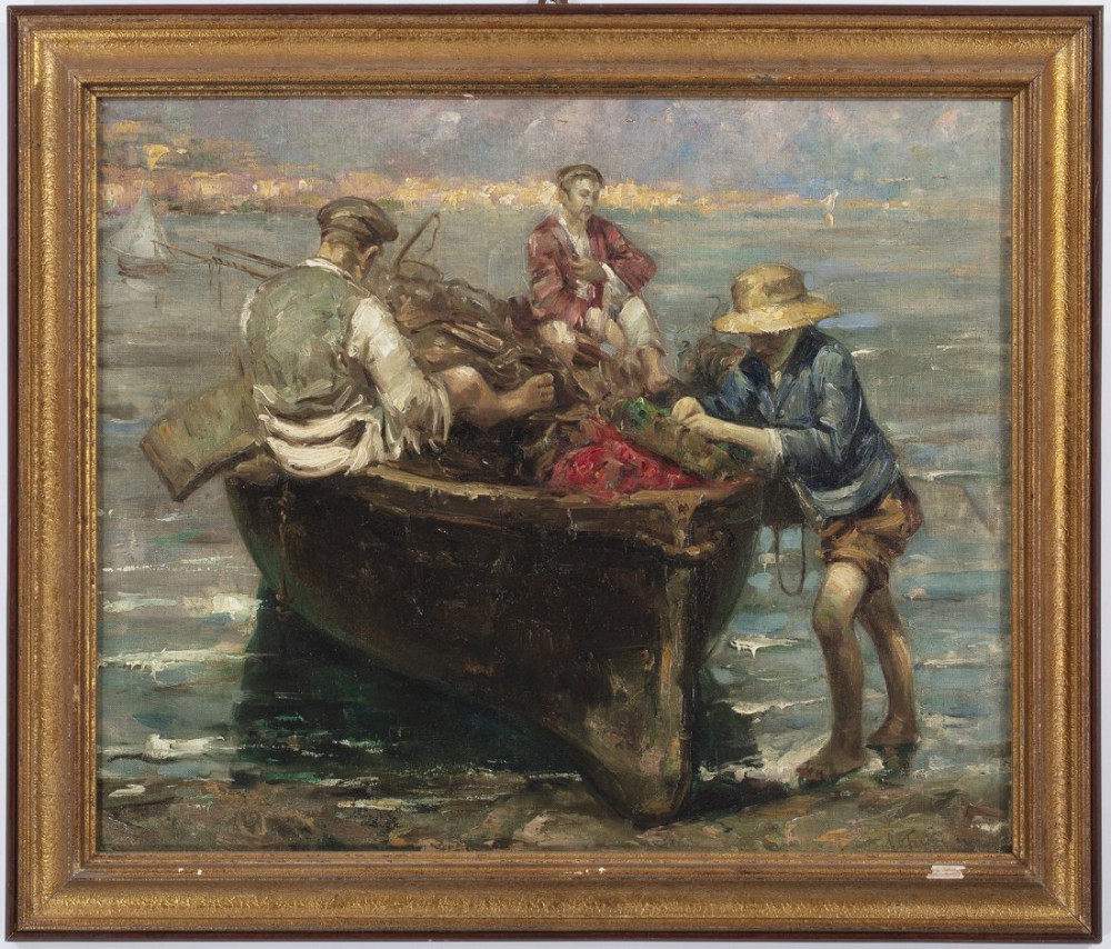 giovanni panza: Pescatori
