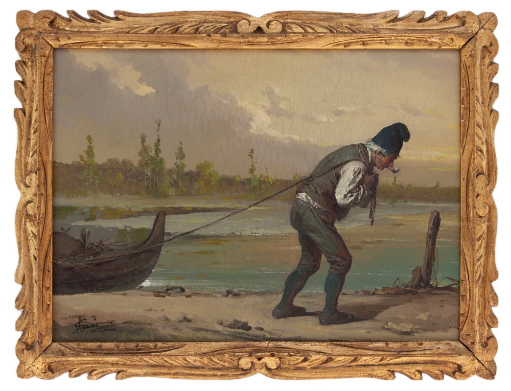 achille savoia: Pescatore sul Ticino 