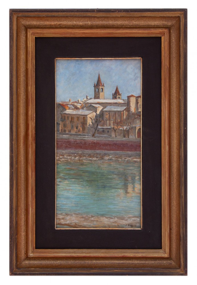 ettore mario sartori: L'Adige a Verona