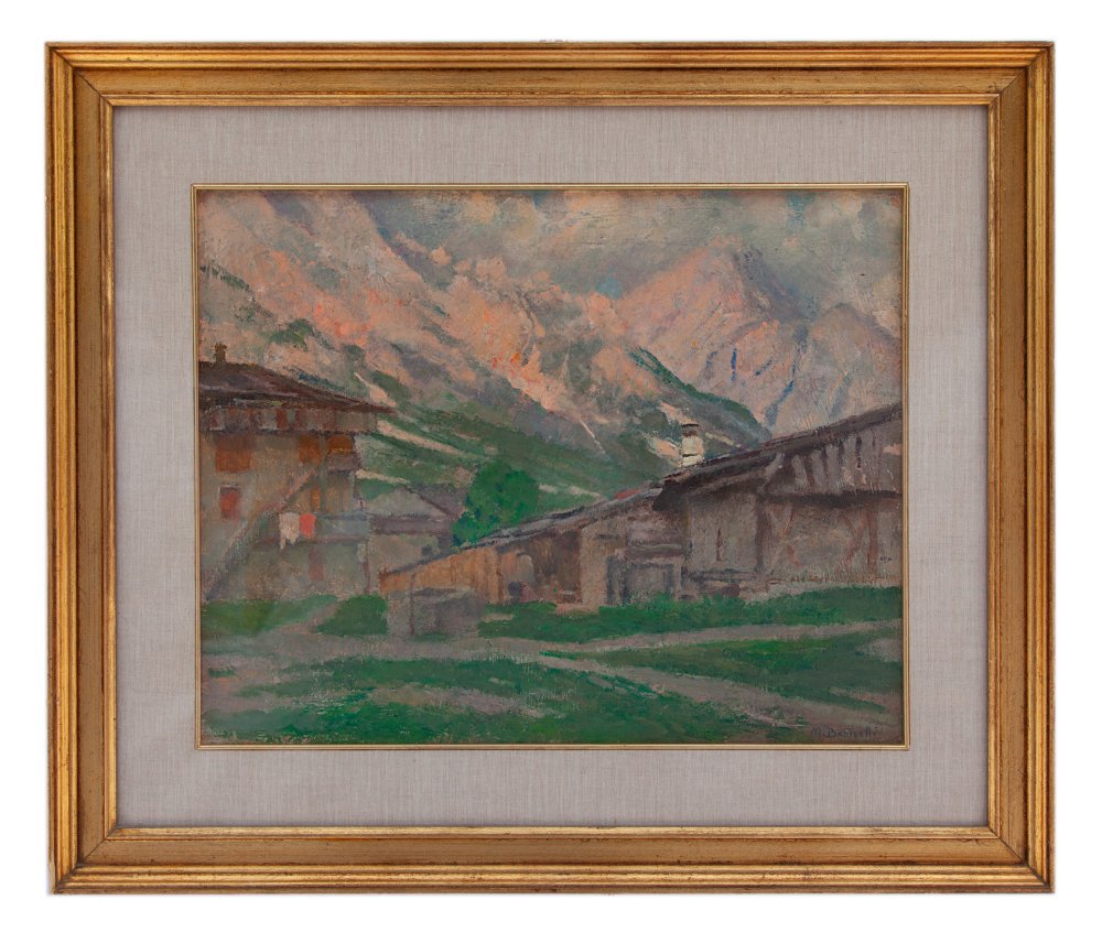 mario bettinelli: L'Antelao visto da Cortina
