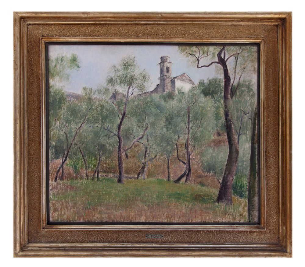 orazio pigato: Ulivi sul Garda