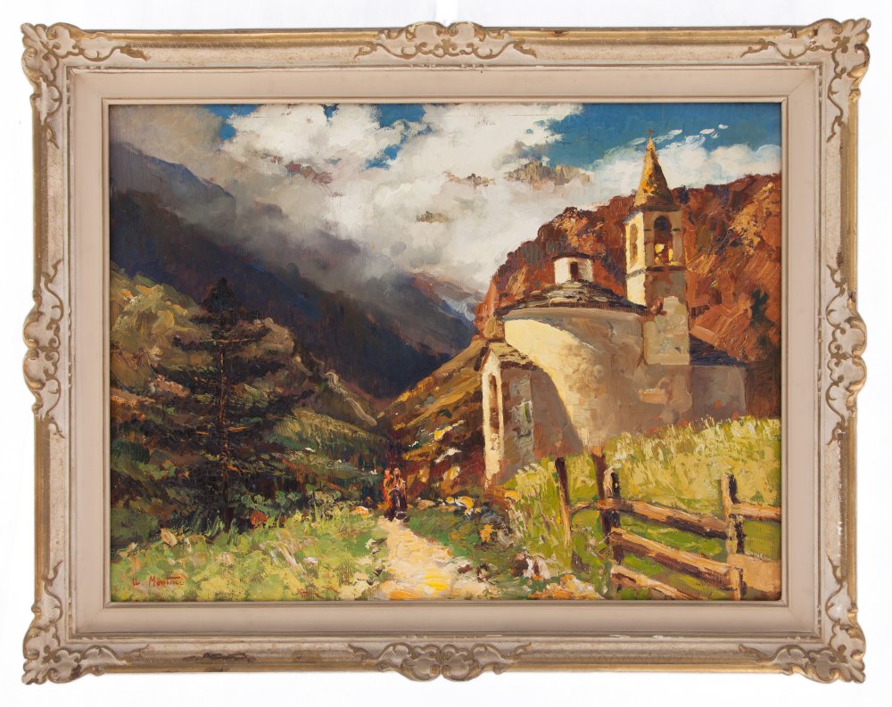umberto montini: Chiesetta alpina